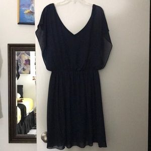 Navy Blue Cocktail Dress